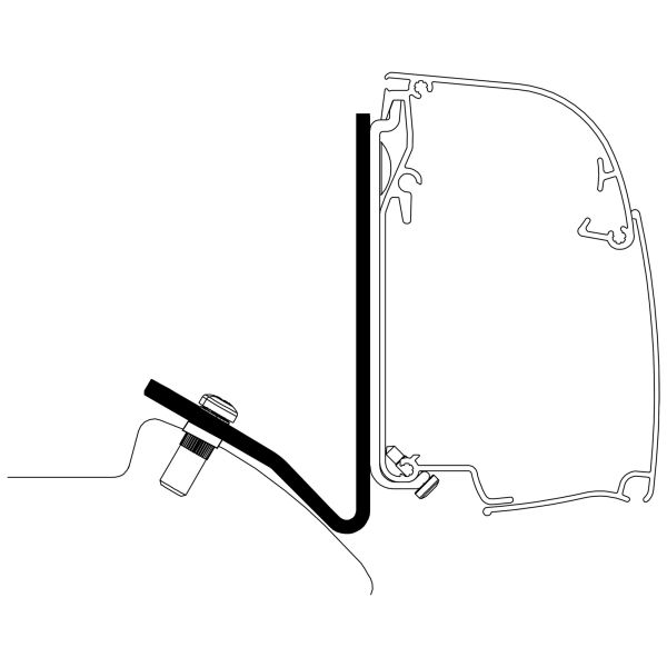 Photo of Mercedes Sprinter 2006 SCA Pop-Up Roof to TO Series 5 Adapter